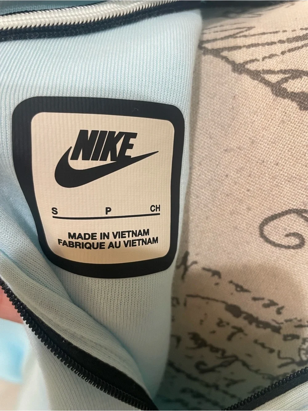 Nike Sportswear Oversized Cropped Double-Zip Sweatshirt | Size Small | Like New